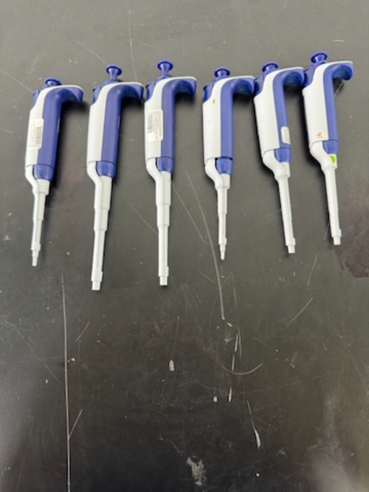 Image of Rainin Pipet-Lite XLS Single Channel Pipettes - Quantity 6